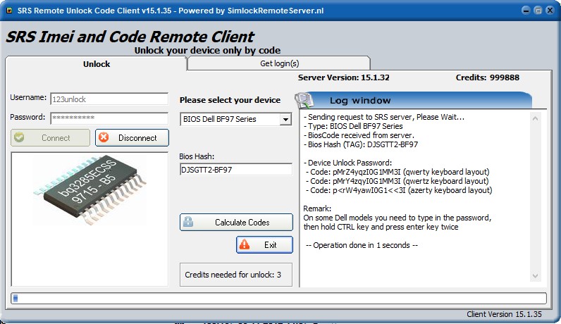 SRS Imei and BIOS Calculator Updated